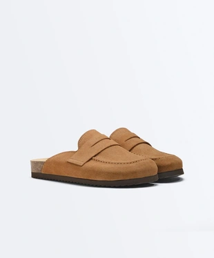 Замшевые сабо- Заказать в России