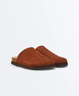 Замшевые сабо- Заказать в России