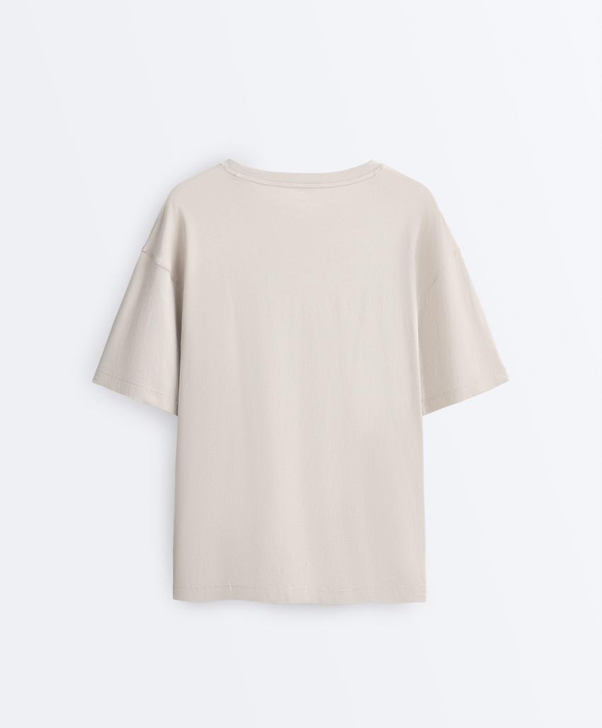 Футболка из смесового хлопка