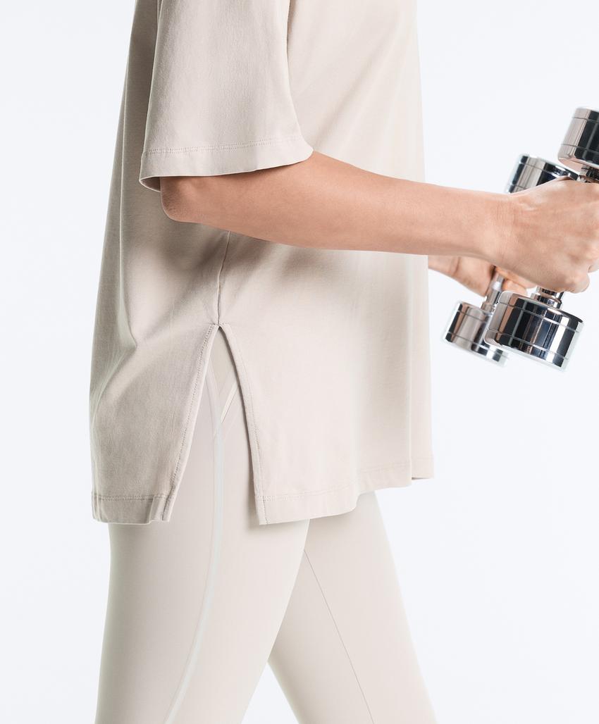 Футболка из смесового хлопка