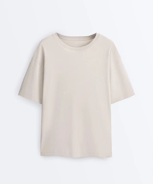 Футболка из смесового хлопка- Заказать в России