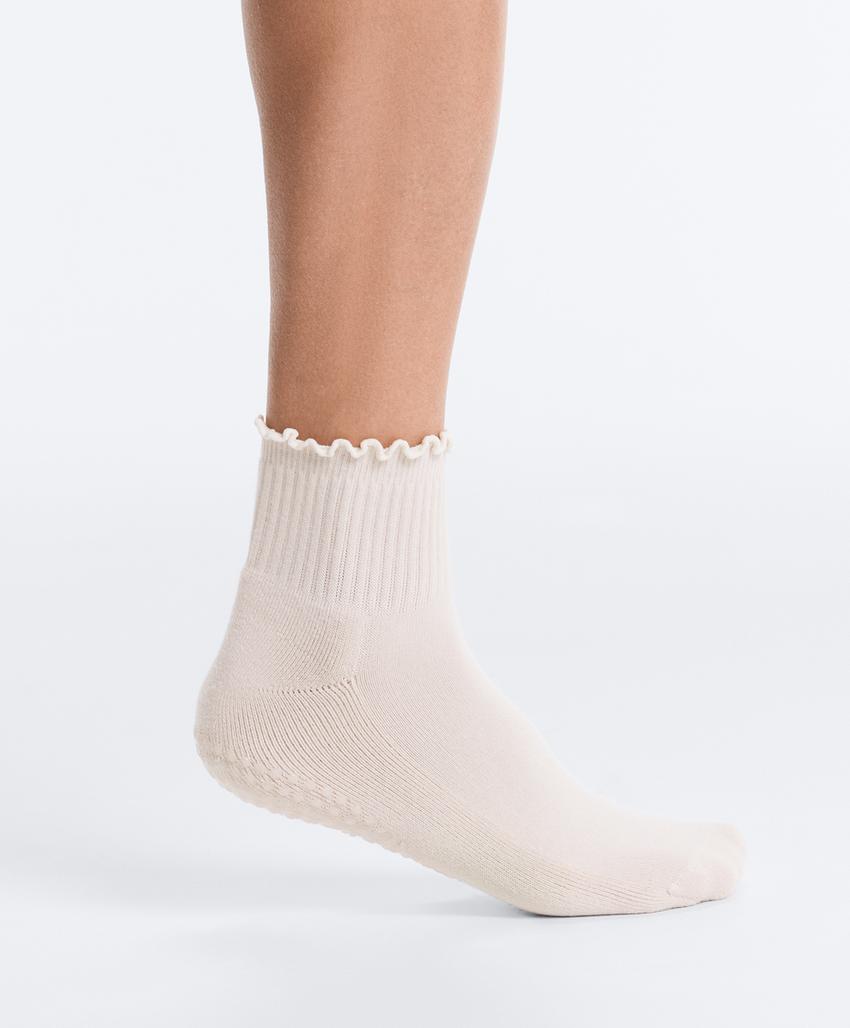 2 пары носков quarter для йоги и пилатеса из смесового хлопка