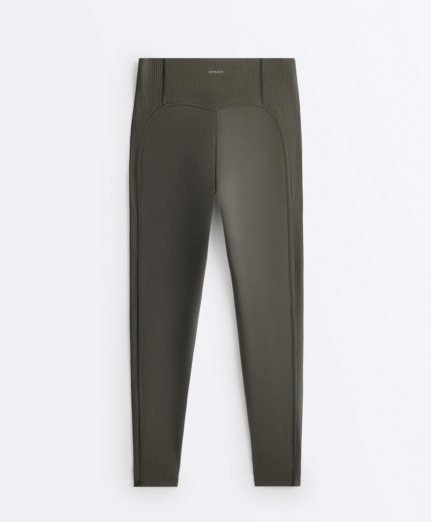 Легинсы длиной до щиколотки Comfortlux с завышенной талией Rib