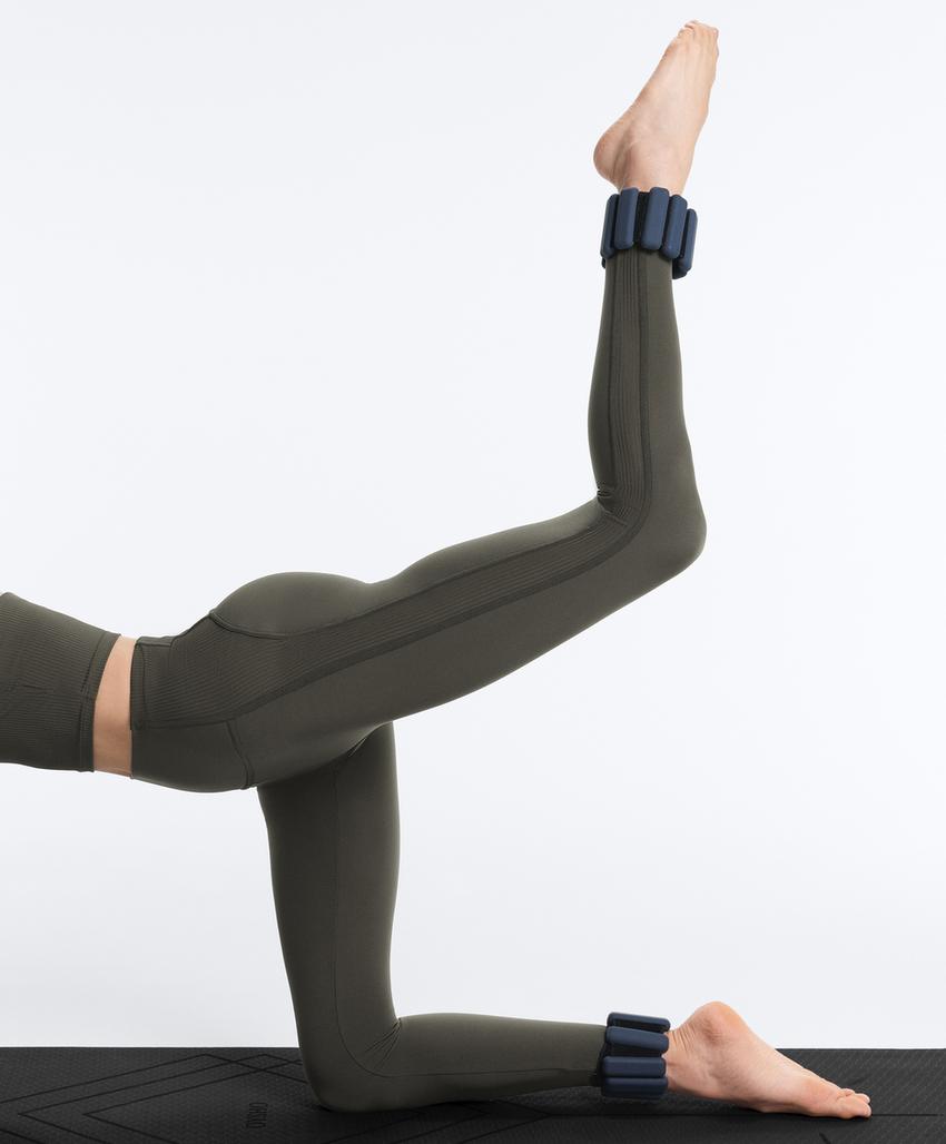 Легинсы длиной до щиколотки Comfortlux с завышенной талией Rib