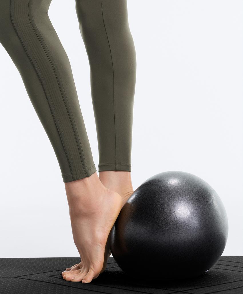 Легинсы длиной до щиколотки Comfortlux с завышенной талией Rib