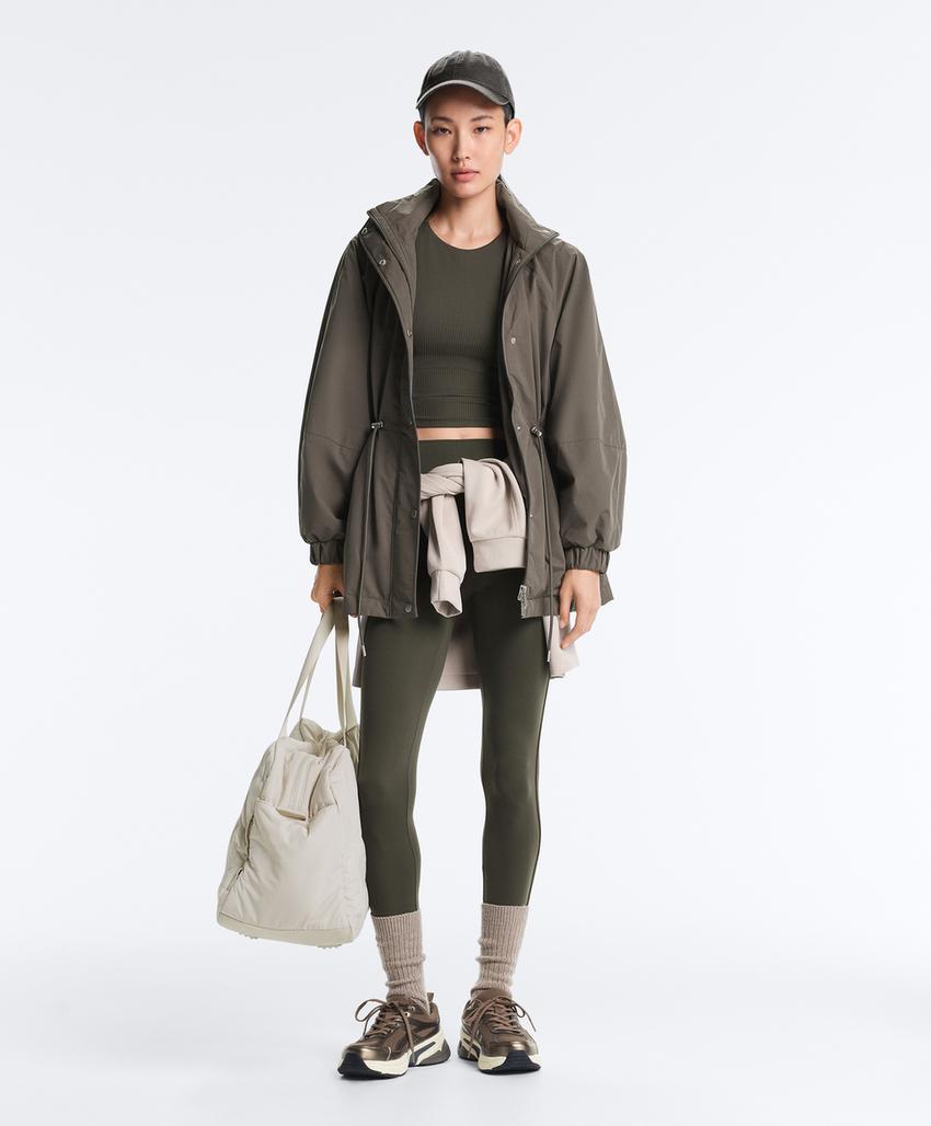 Легинсы длиной до щиколотки Comfortlux с завышенной талией Rib