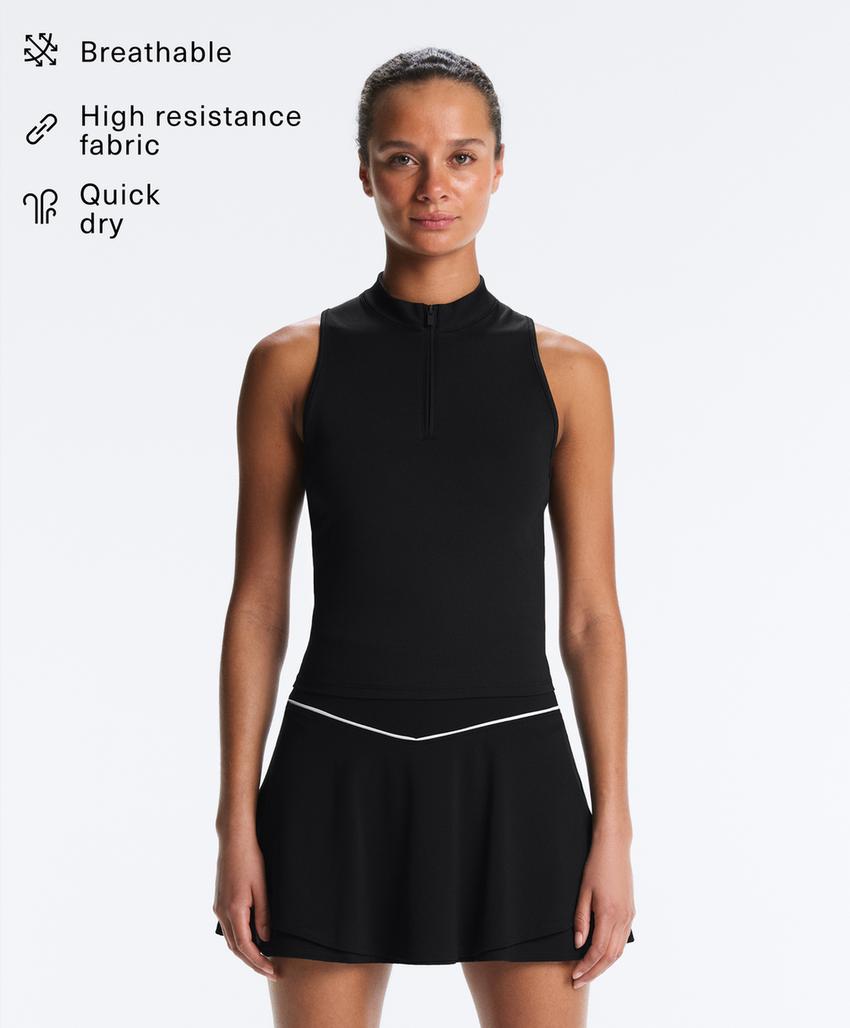 Майка с молнией