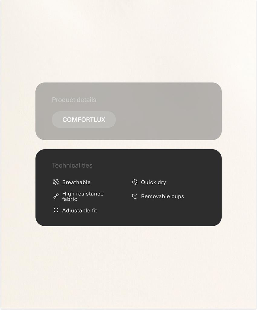 Tank top Comfortlux с регулируемыми бретельками