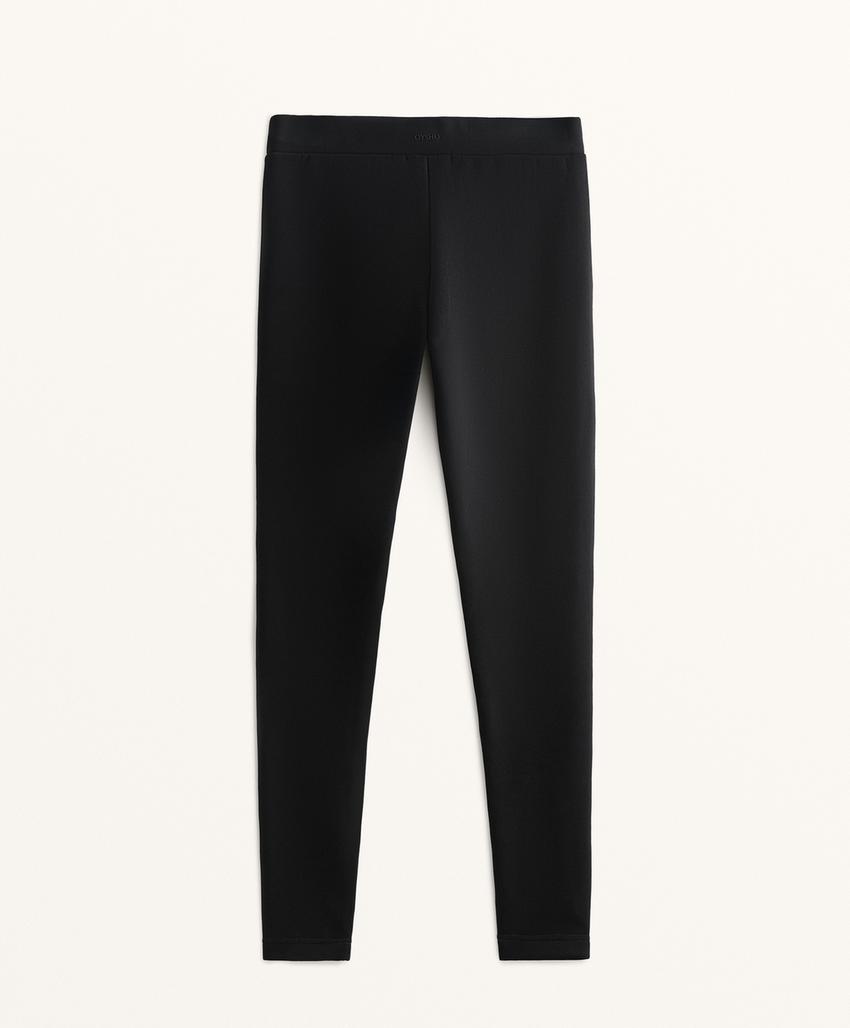 Super-extra-warm seamless 70cm high-rise ankle-length leggings