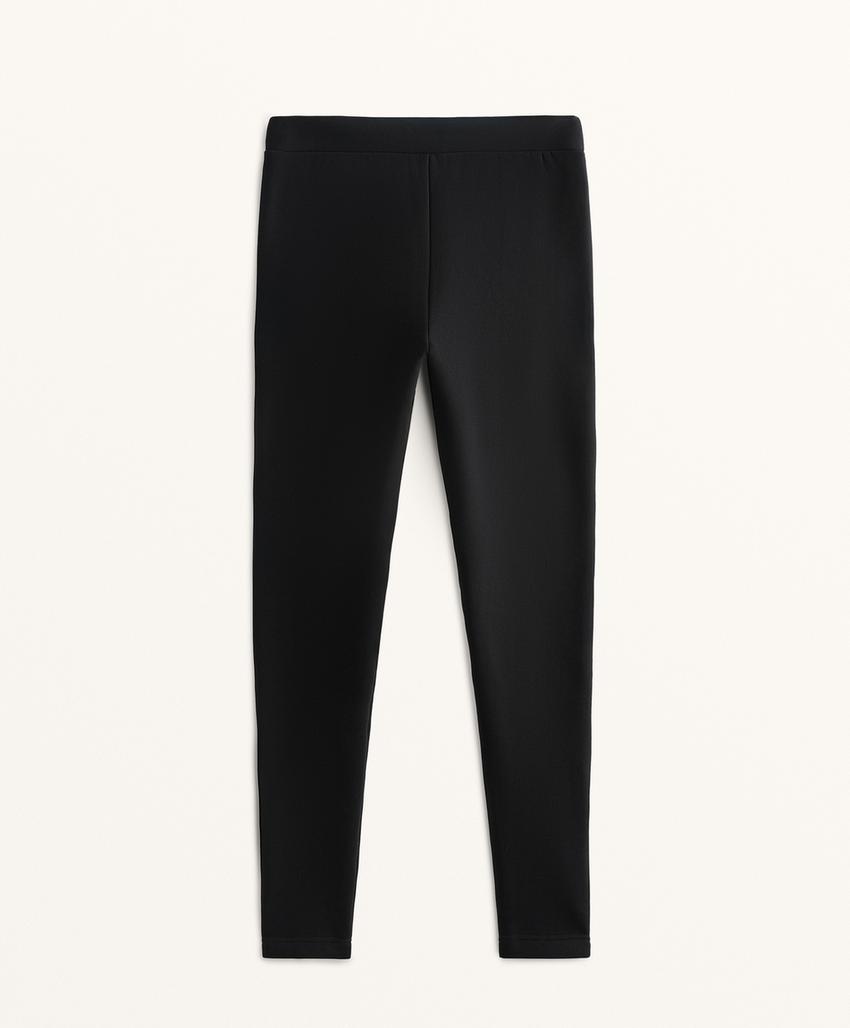 Super-extra-warm seamless 70cm high-rise ankle-length leggings