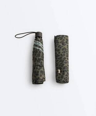 Leopard print lightweight umbrella- Заказать в России