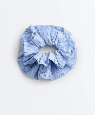 Резинка для волос макси из 100% хлопка в полоску- Заказать в России