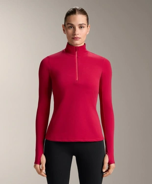 Термофутболка Base Layer с молнией до середины груди- Заказать в России