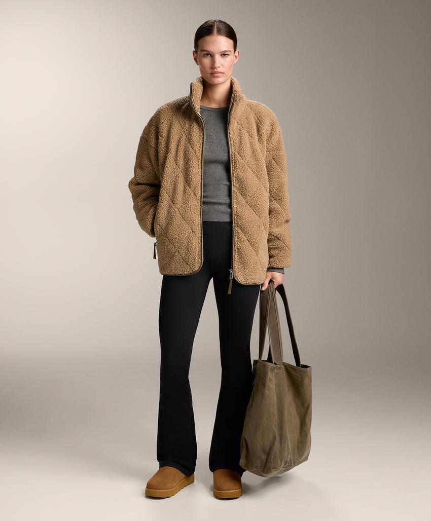 Футболка Base layer из трикотажа с рельефным узором