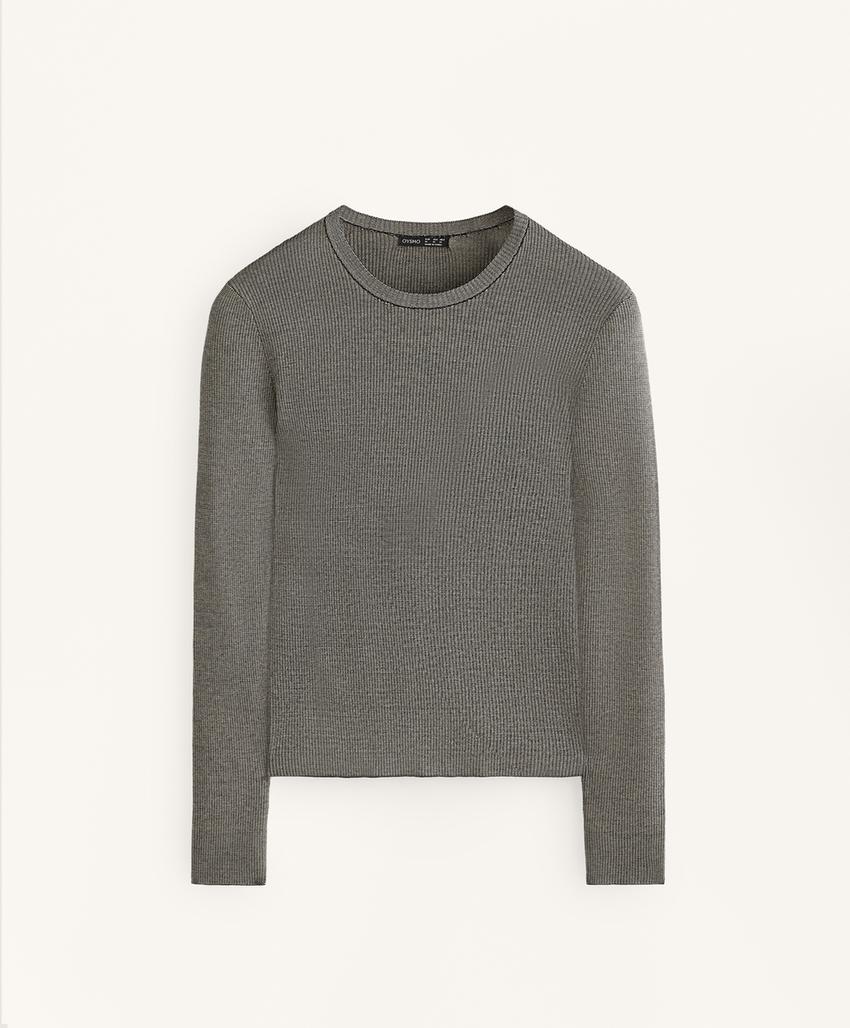 Футболка Base layer из трикотажа с рельефным узором