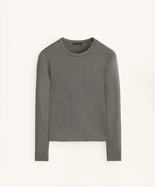 Футболка Base layer из трикотажа с рельефным узором- Заказать в России