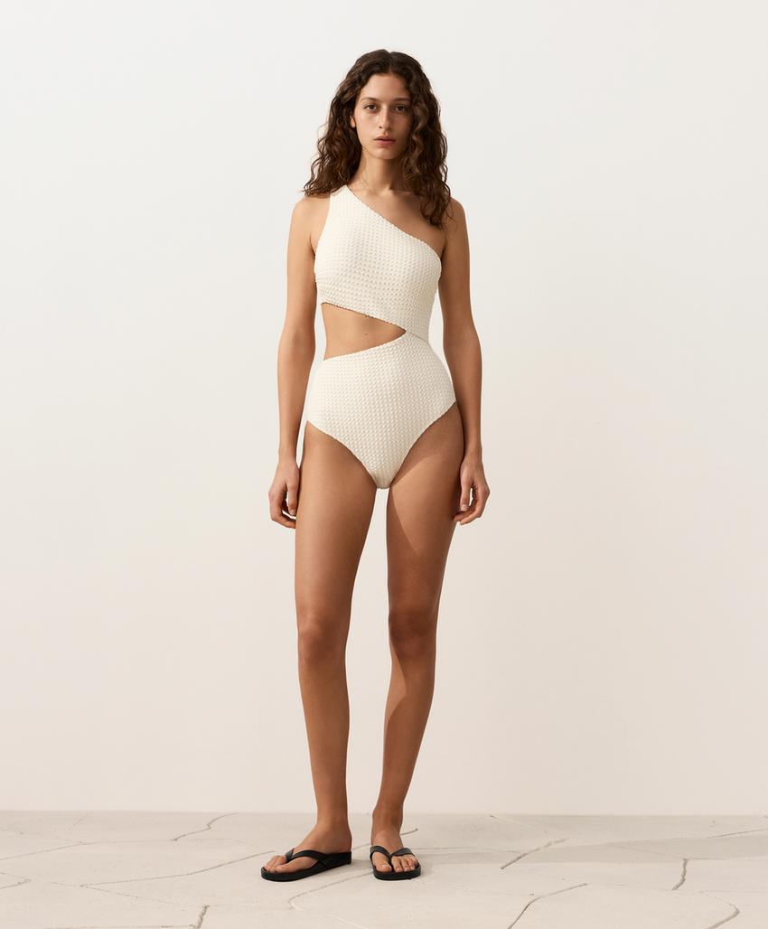 Асимметричное трикини Crochet