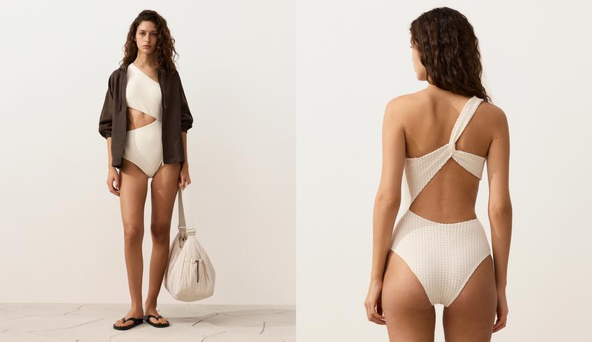 Асимметричное трикини Crochet