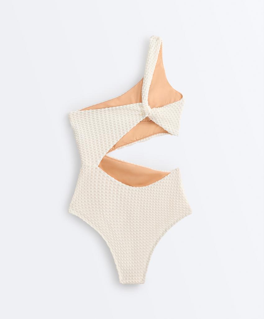 Асимметричное трикини Crochet