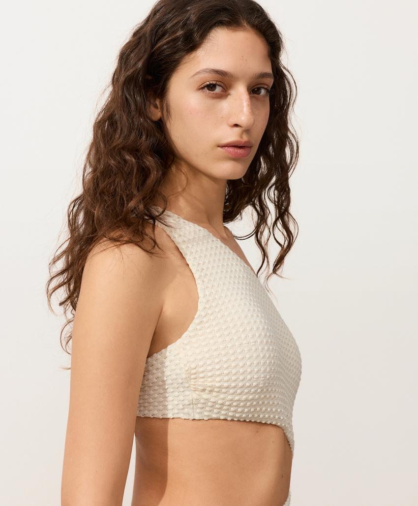 Асимметричное трикини Crochet