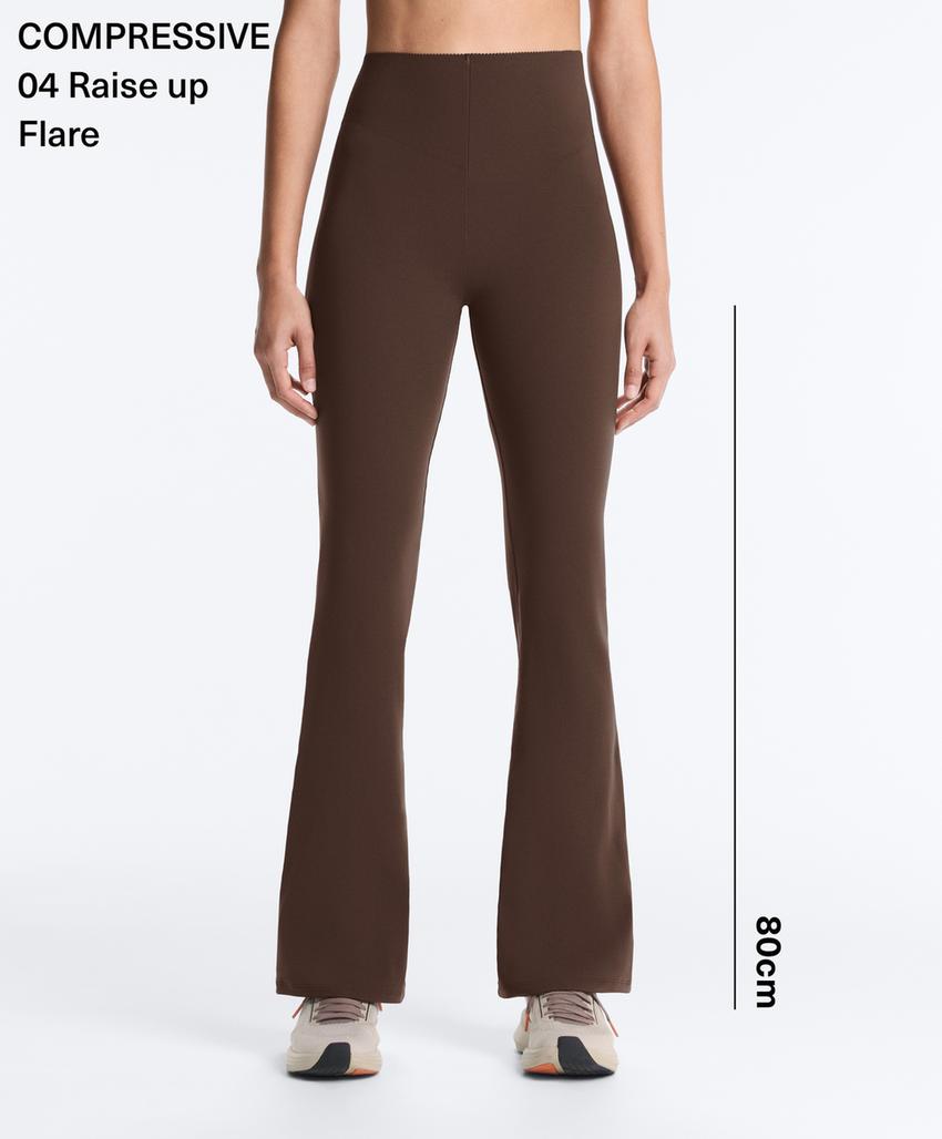 Брюки клеш Compressive с завышенной талией и эффектом пуш-ап