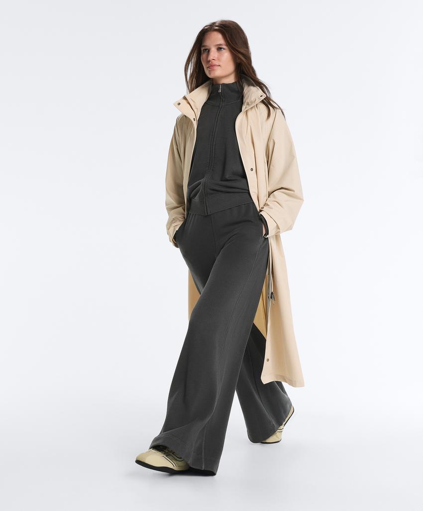 Прямые брюки из смесового хлопка