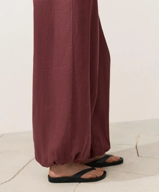 Брюки-блуммеры из 100%-го льна- Заказать в России