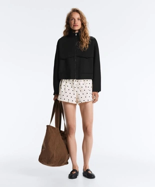 Высокотехнологичные шорты в горошек- Заказать в России