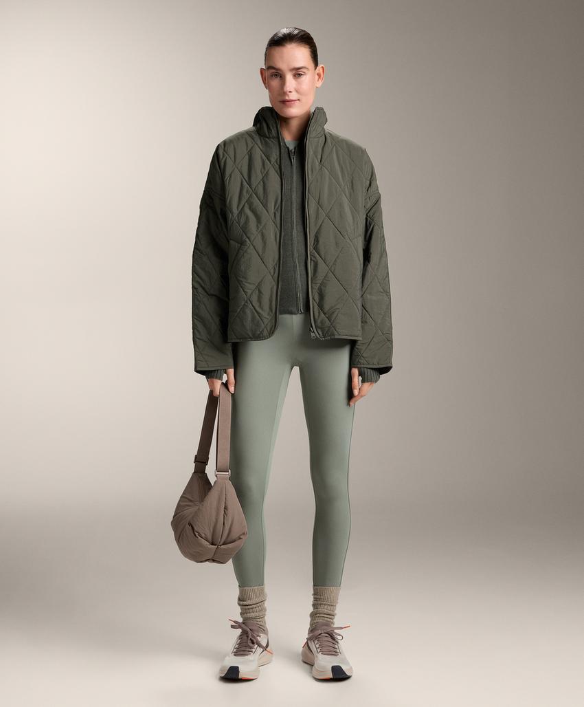 Стеганая сумка с плечевым ремнем