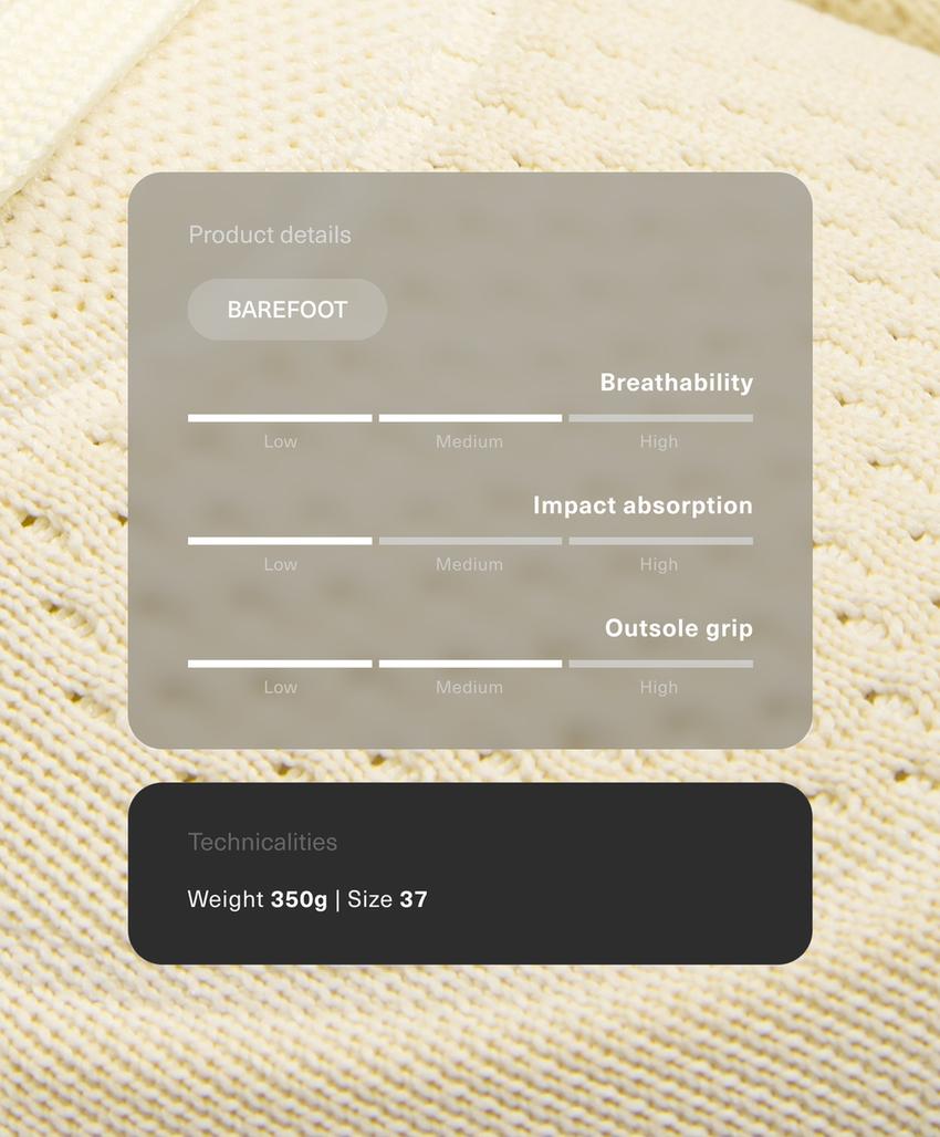 Универсальные кроссовки для спорта с эффектом босых ног