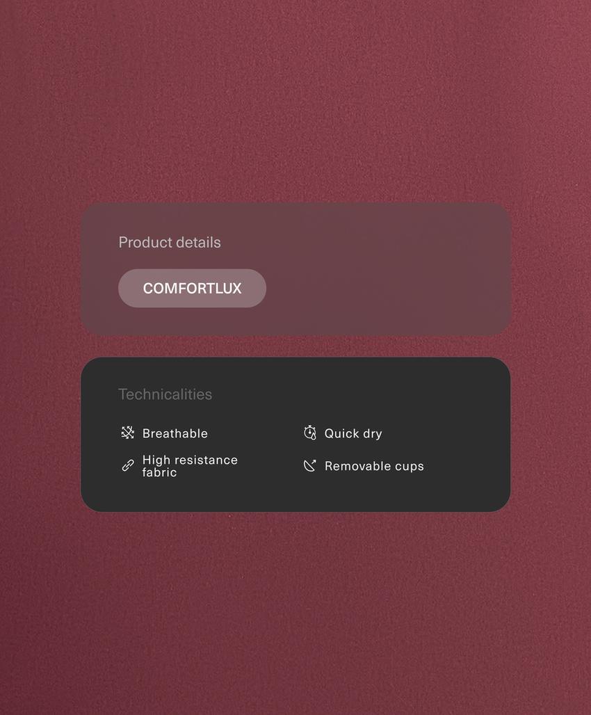 Топ Comfortlux с вырезом халтер