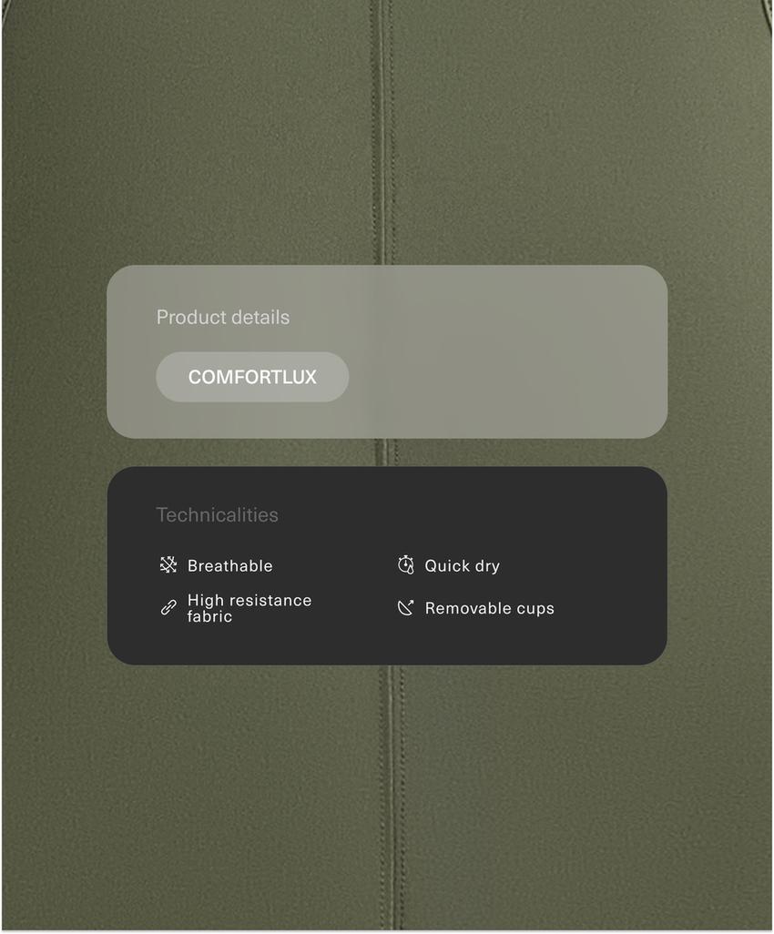 Топ-майка Comfortlux с открытой спинкой