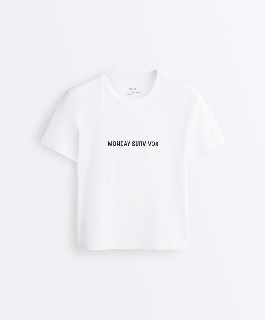 Футболка Monday Survivor из смесового хлопка
