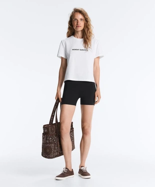 Футболка Monday Survivor из смесового хлопка- Заказать в России