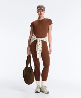 Футболка на молнии с короткими рукавами- Заказать в России