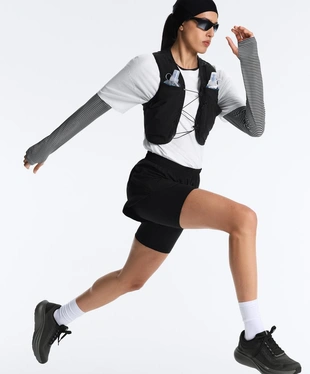 Лонгслив в полоску из высокотехнологичной ткани- Заказать в России