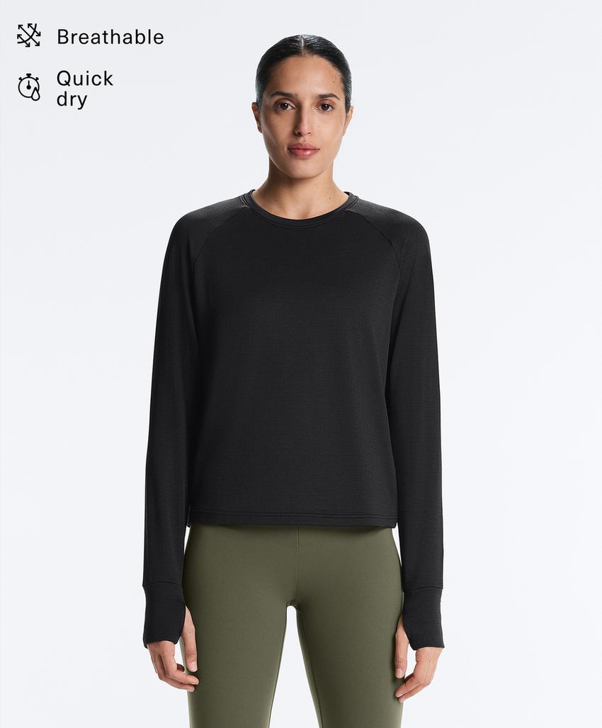 Лонгслив из высокотехнологичной ткани