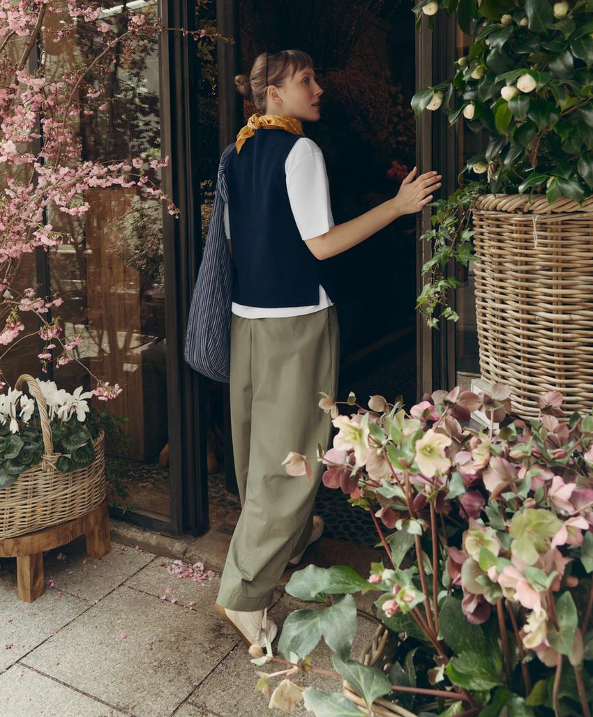 Брюки-карго из 100% хлопка