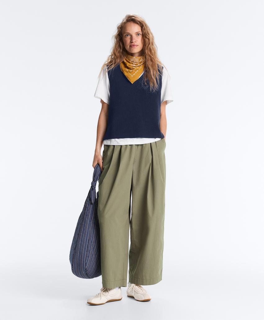 Брюки-карго из 100% хлопка