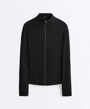 Легкая и теплая высокотехнологичная куртка с отстрочкой- Заказать в России