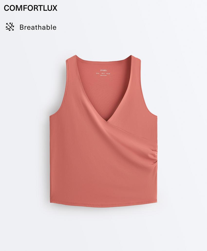 Майка Comfortlux с перекрестными деталями