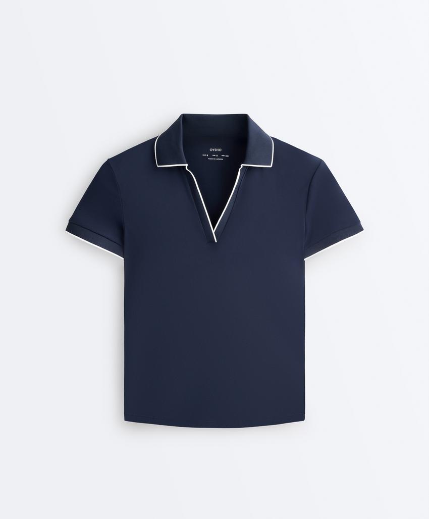 Поло Comfortlux с коротким рукавом и окантовкой