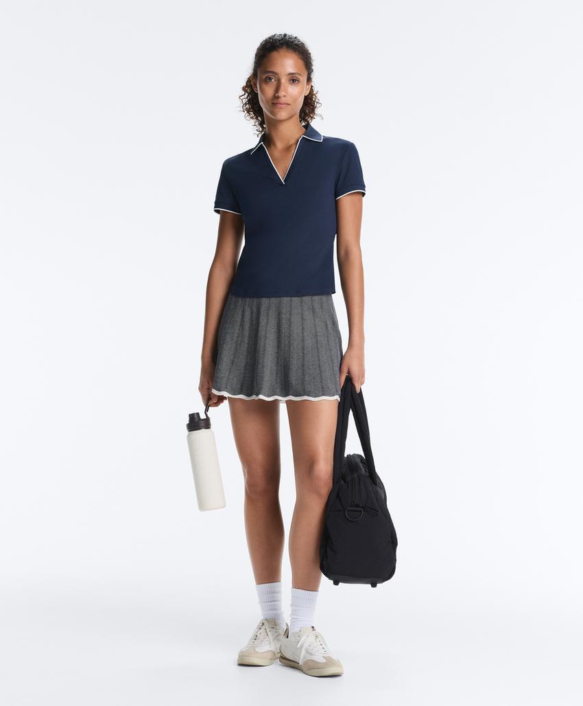 Поло Comfortlux с коротким рукавом и окантовкой