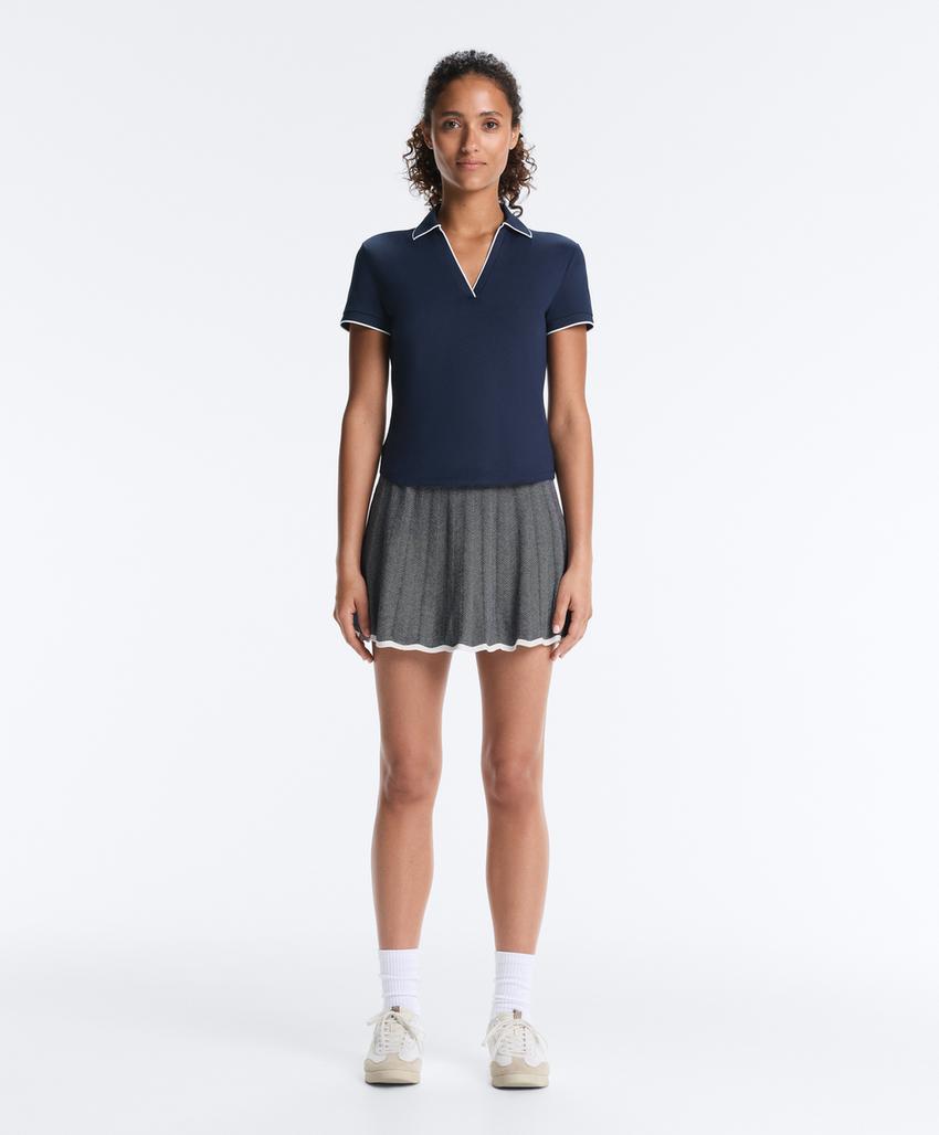 Поло Comfortlux с коротким рукавом и окантовкой