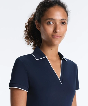 Поло Comfortlux с коротким рукавом и окантовкой- Заказать в России