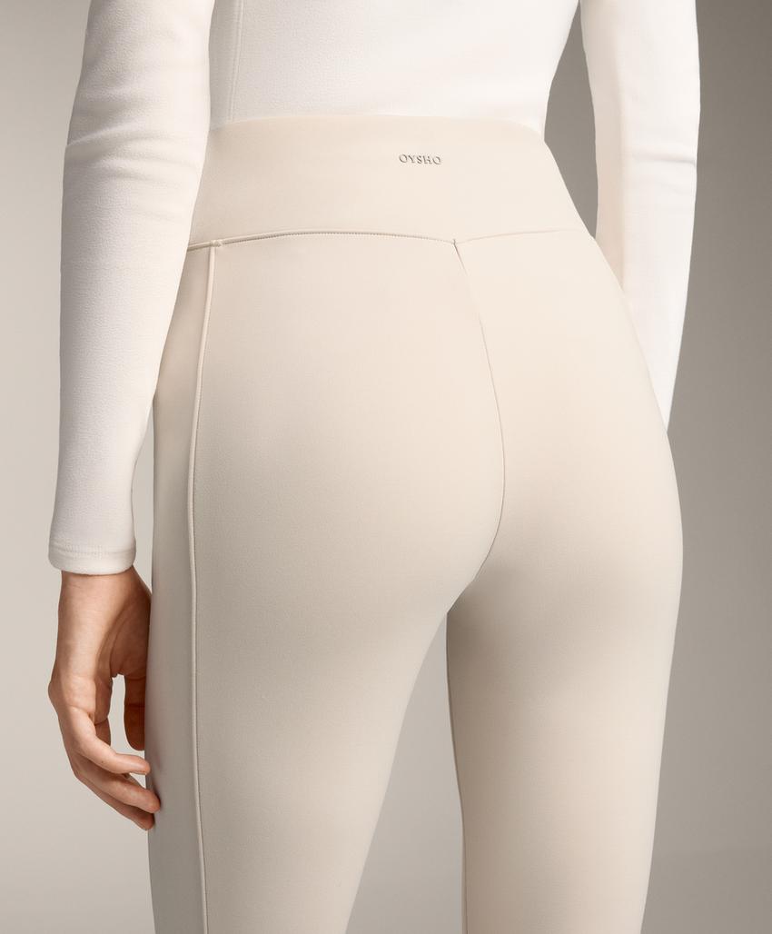 Легинсы длиной до щиколотки Warm с карманами и высокой посадкой, 70 см