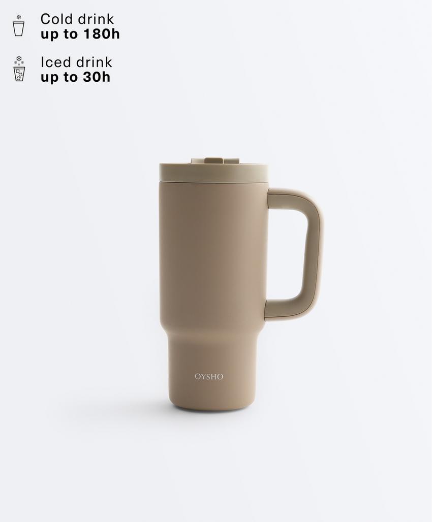 Garrafa-caneca mini com pega