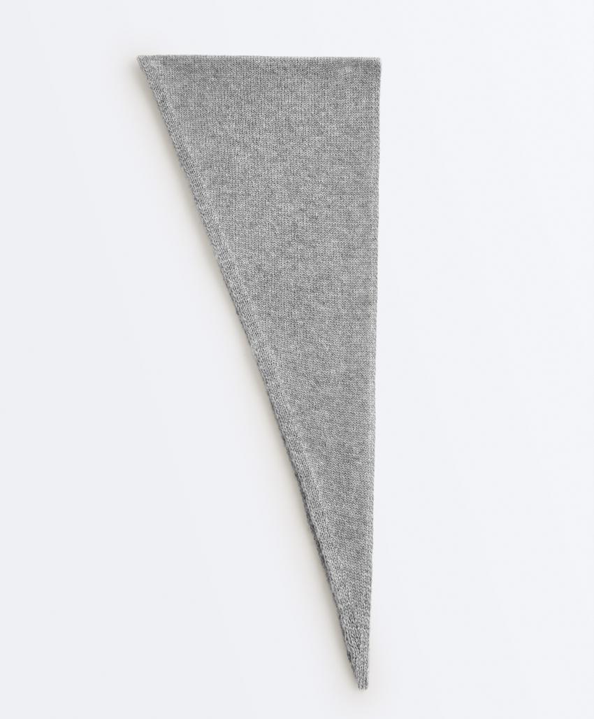 Вязаная бандана: 90% шерсть, 10% кашемир