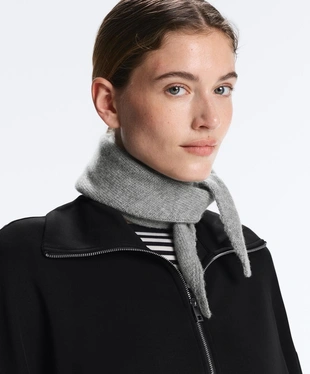 Вязаная бандана: 90% шерсть, 10% кашемир- Заказать в России