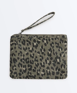 Косметичка с леопардовым принтом- Заказать в России